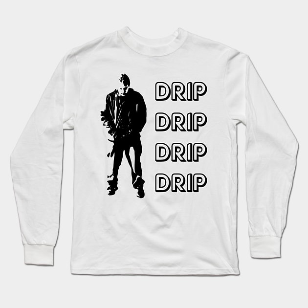 Drip styled Long Sleeve T-Shirt by CuratedlyV